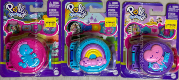 Polly Pocket On The Go Fun Rainbow Clouds Play Set