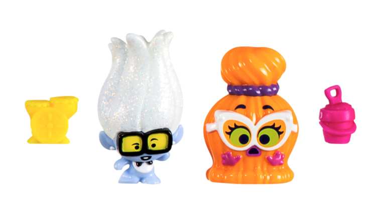 Trolls S1 Mineez Figure 2pk Asstd
