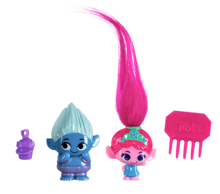 Trolls S1 Mineez Figure 2pk Asstd