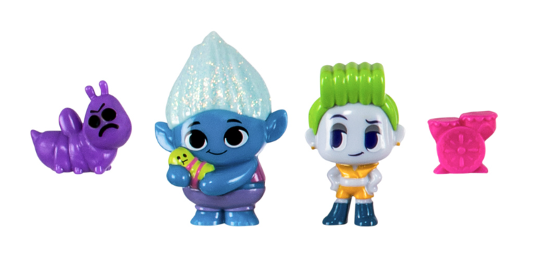 Trolls S1 Mineez Figure 2pk Asstd