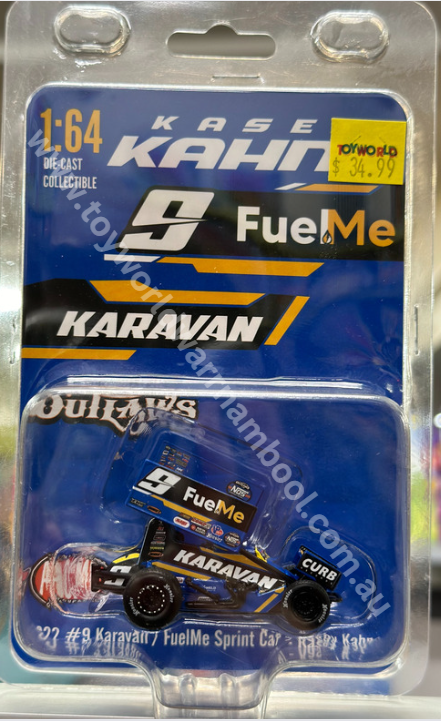 1/64 Sprint Car 2022 #9 Karavan Fuel Me Kasey Kahne