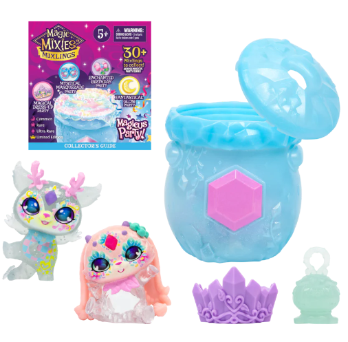 Magic Mixies S4 Fizz and Reveal Cauldron Twin Pack asst