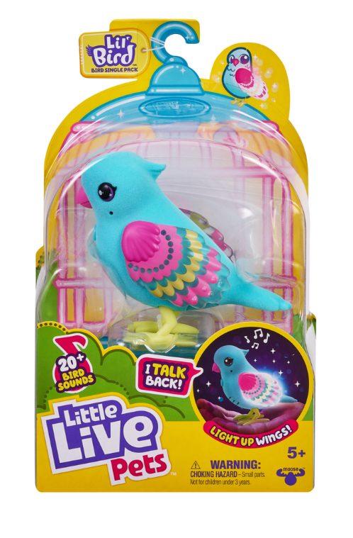 Little Live Pets Lil Bird S13 Single Blue