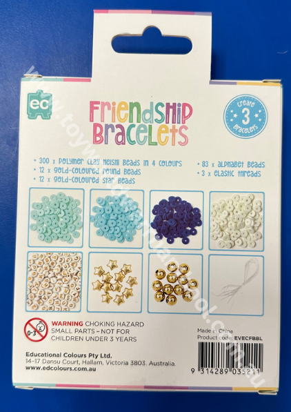 EC Friendship Bracelet Set BLUES