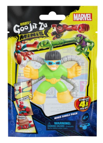 Goo Jit Zu Marvel Mini Figures S8 Assorted