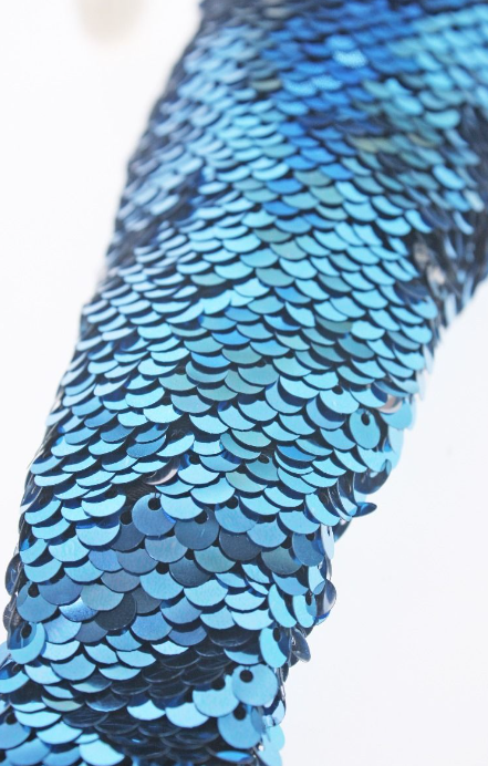 Sequin Mermaid 45cm Blue AQUATA