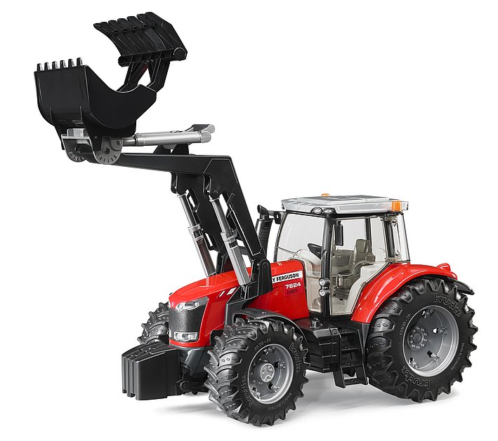 Bruder 03047 Massey Ferguson 762 Tractor with Front Loader