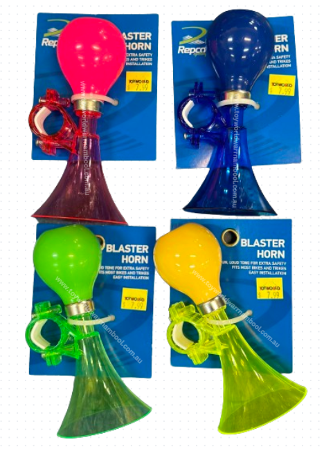 Repco Horn Blaster for Bike Asst Colours