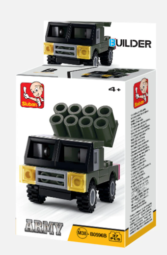 Sluban Builder Army 4 Asstd Designs