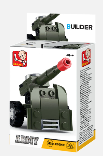 Sluban Builder Army 4 Asstd Designs
