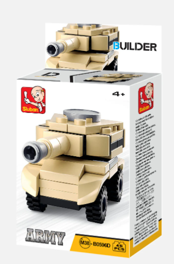 Sluban Builder Army 4 Asstd Designs