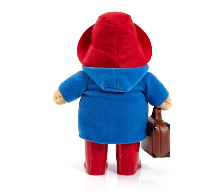 Paddington Bear Plush with Boots Coat and Suitcase