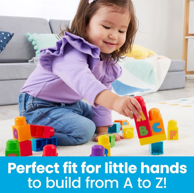 Mega Bloks ABC Building Bag 30Pce In Bag