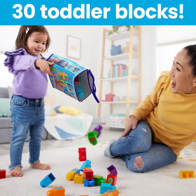 Mega Bloks ABC Building Bag 30Pce In Bag