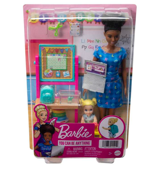 Barbie Careers Playset - Brunette Pre-School Teacher