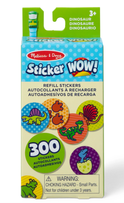 M&D 50326 Sticker WOW! Refill Stickers - Dinosaur