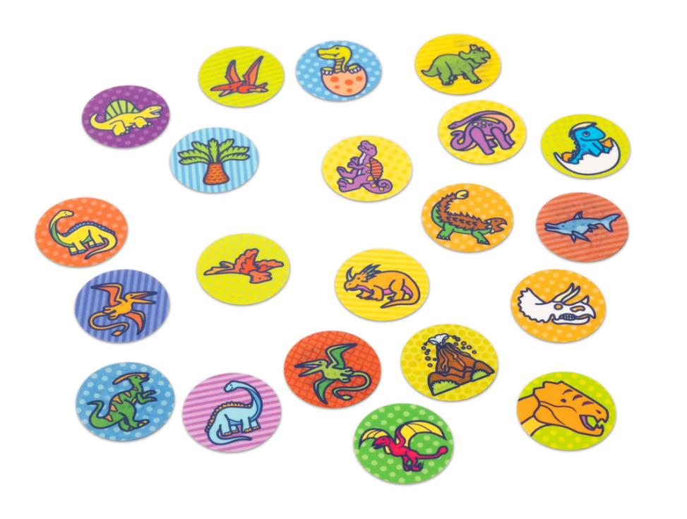 M&amp;D 50326 Sticker WOW! Refill Stickers - Dinosaur