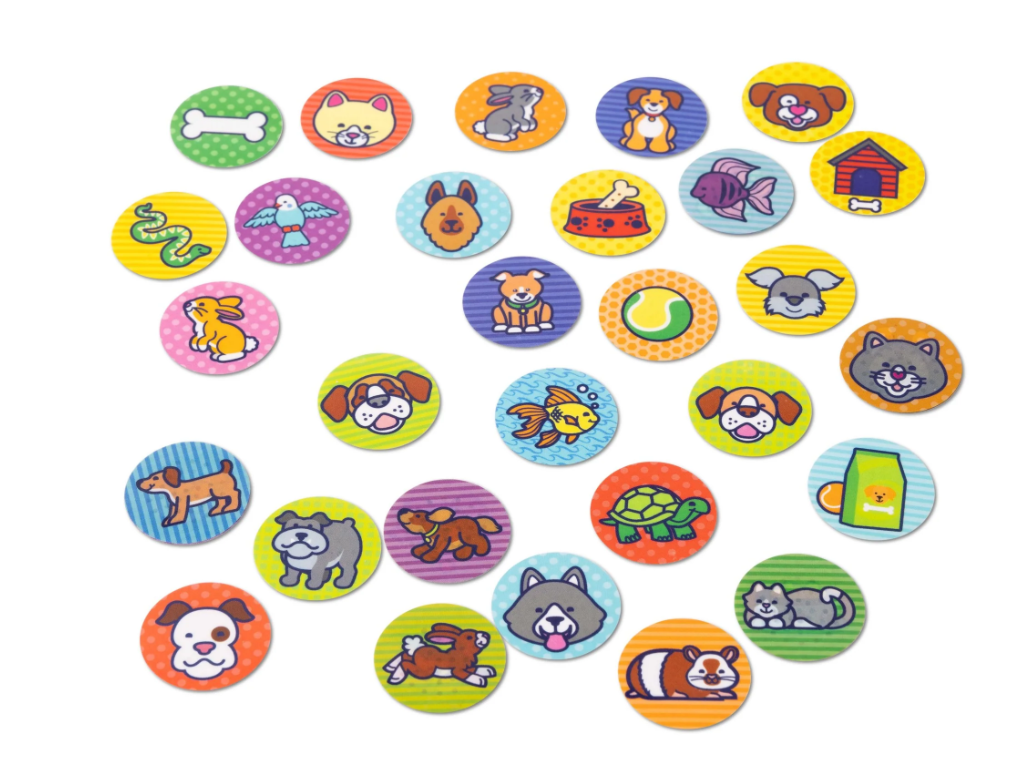 M&amp;D 50332 Sticker WOW! Refill Stickers - Dog