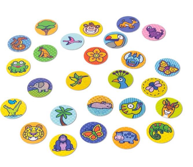 M&amp;D 50330 Sticker WOW! Refill Stickers - Tiger