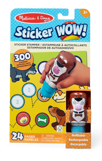 M&amp;D 50234 Sticker WOW! Activity Pad Set - Dog