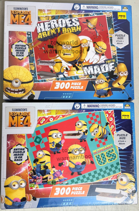 Despicable Me 4 300pc Puzzle Assorted