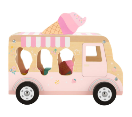 Fisher Price Wooden Ice Cream Shape Sorter