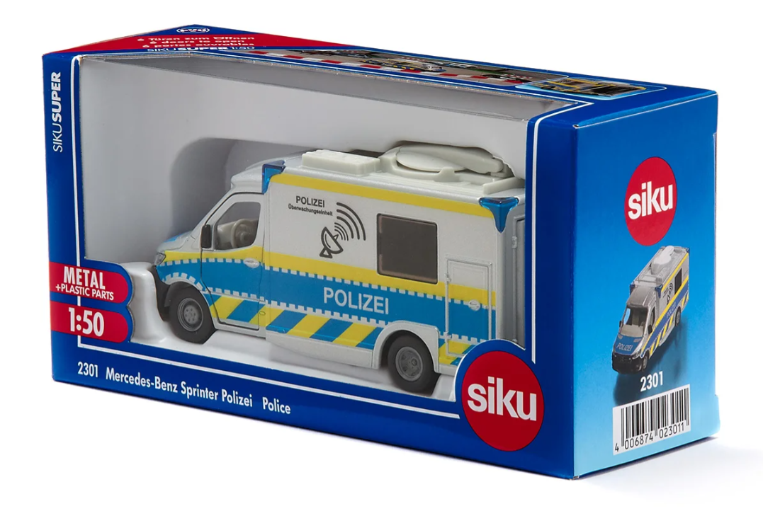 Siku 2301 1/50 Mercedes Benz Sprinter Police