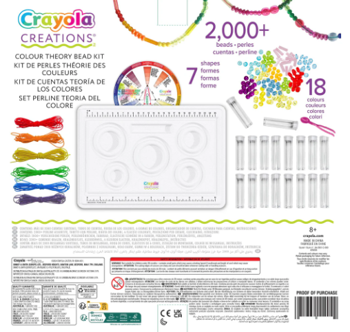 Crayola Creations Colour Theory Bead Kit