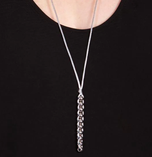 KAIKO Caterpillar Necklace Black