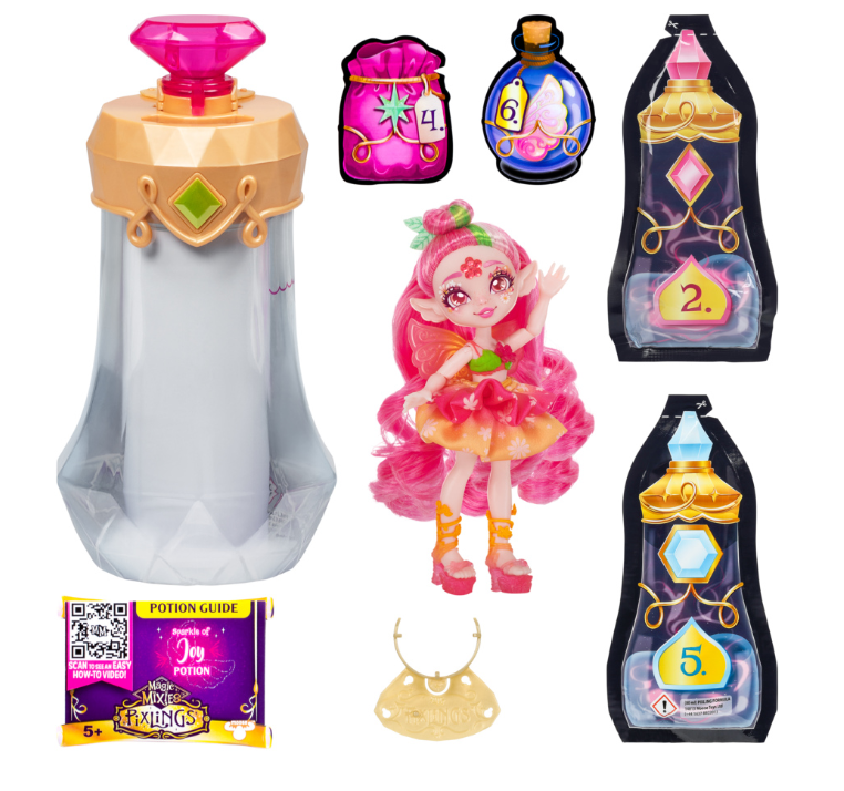 Magic Mixies Pixlings Doll S1 Faye The Fairy Green Diamond