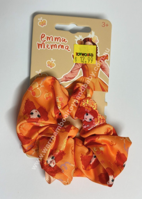 Pink Poppy Emma Memma Scrunchie