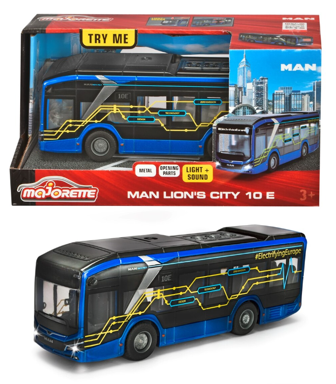 Marjorette Man Lion City 10E Bus 22.5cm