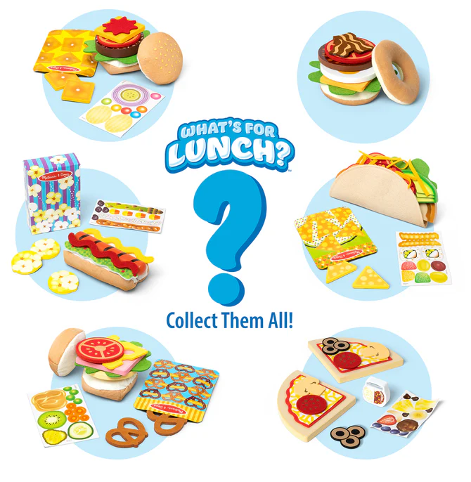 M&amp;D 50135 What&#39;s For Lunch Surprise Play Food set
