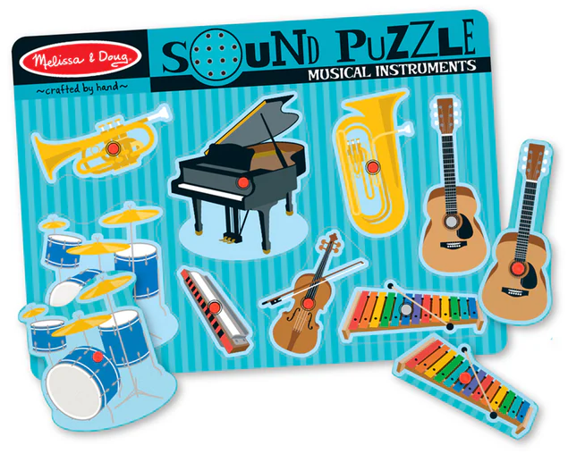 M&amp;D 732 Musical Instruments Sound Puzzle