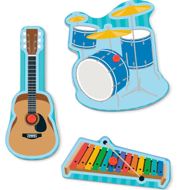 M&amp;D 732 Musical Instruments Sound Puzzle