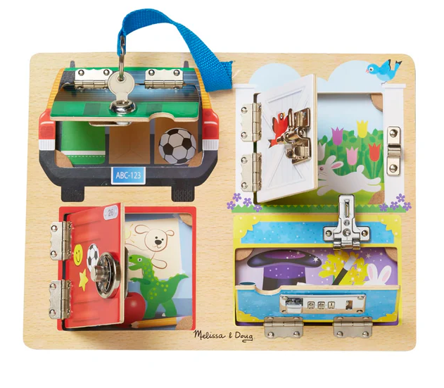 M&amp;D 9540 Wooden Lock &amp; Latch Board