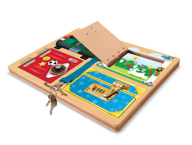 M&amp;D 9540 Wooden Lock &amp; Latch Board