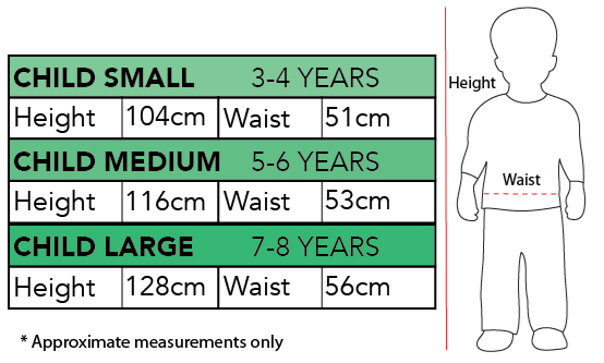 Rainbow Colour Magic Witch Costume Medium 5-6yrs