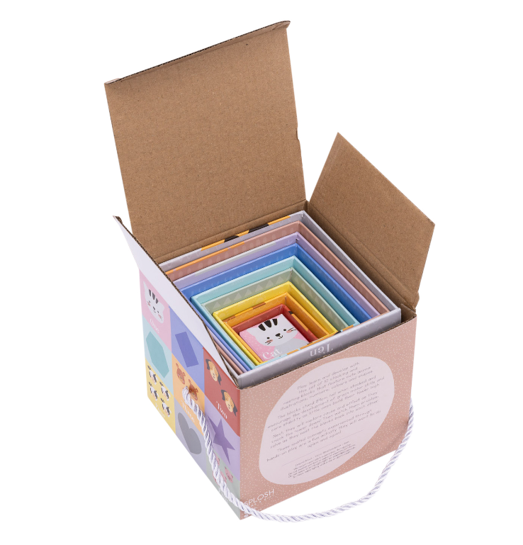 Kids By Splosh Cardboard Stacking and Nesting Blocks