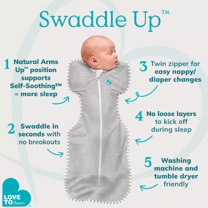 LTD Swaddle Up Extra Warm 3.5tog White M