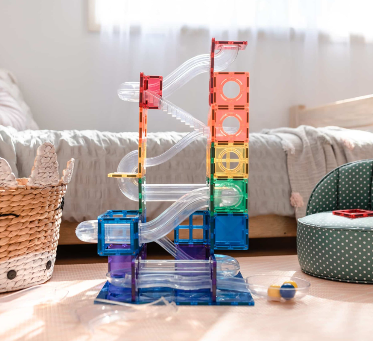 Connetix Rainbow Ball Run Pack 92Pc