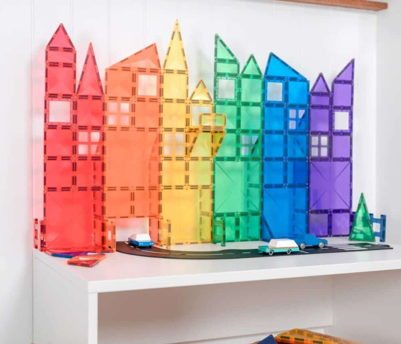 Connetix Magnetic Tiles Rainbow Creative Pack 102pc