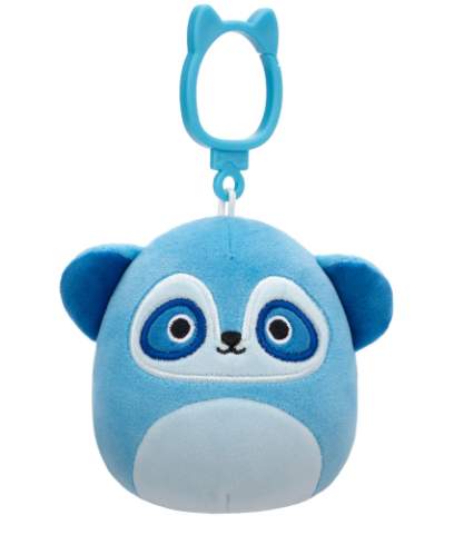 Squishmallows 3.5 inch Clip On Wave 20 Rolf the Blue Meerkat