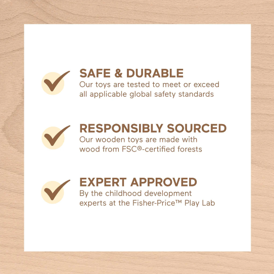 Fisher Price Wooden Mandala Puzzle