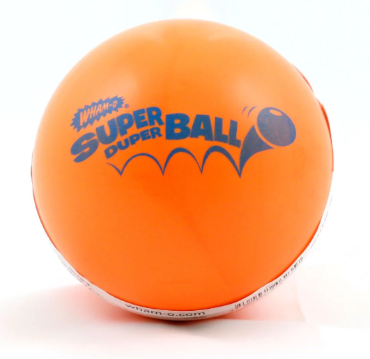 Wham-O Super Duper Ball 9cm Asstd Colours