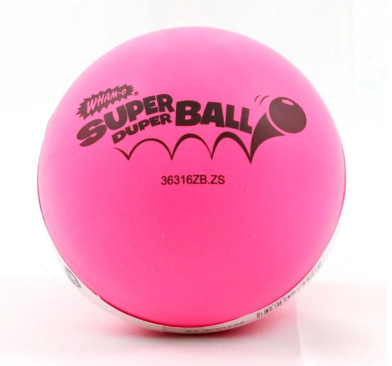 Wham-O Super Duper Ball 9cm Asstd Colours