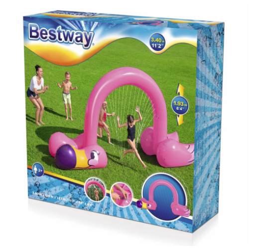 Bestway Jumbo Flamingo Sprinkler 3.40m