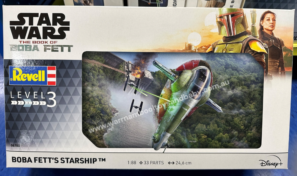 Revell 1/88 Star Wars The Mandalorian Boba Fett&#39;s Starship Model Kit