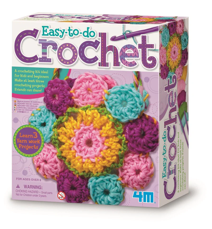 4M Easy To Do Crochet Art Kit