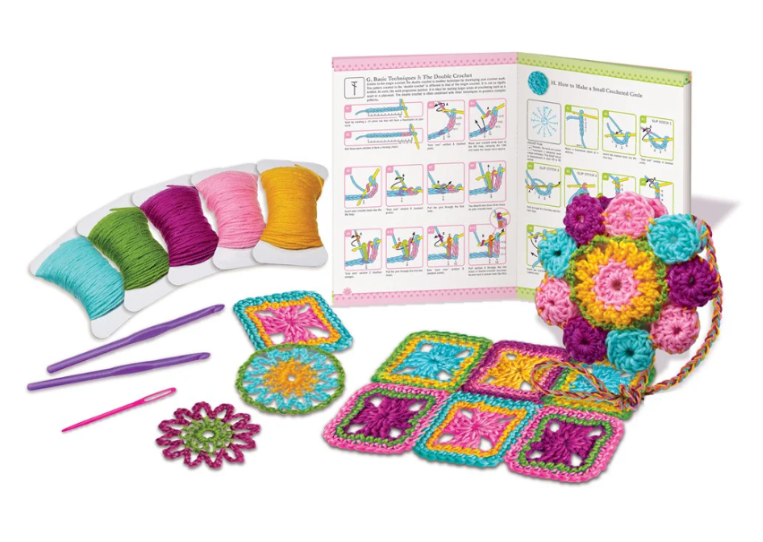 4M Easy To Do Crochet Art Kit